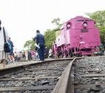 若桜鉄道_ピンク列車